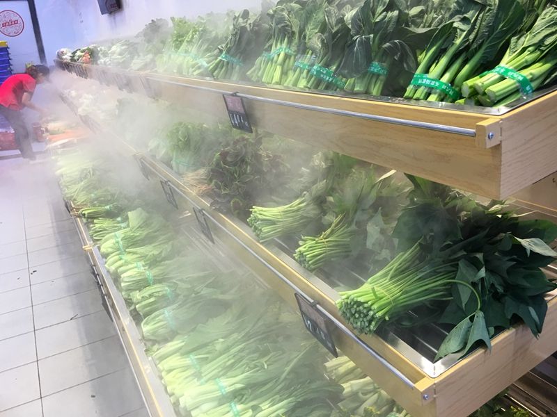 工業加濕器如何提高超市農副產品的競爭力？